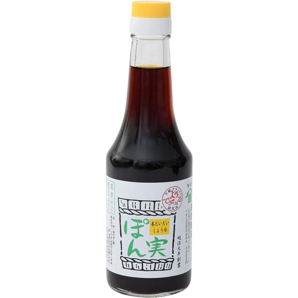 赤間醸造 本だいだい醤油 ぽん実 300ml