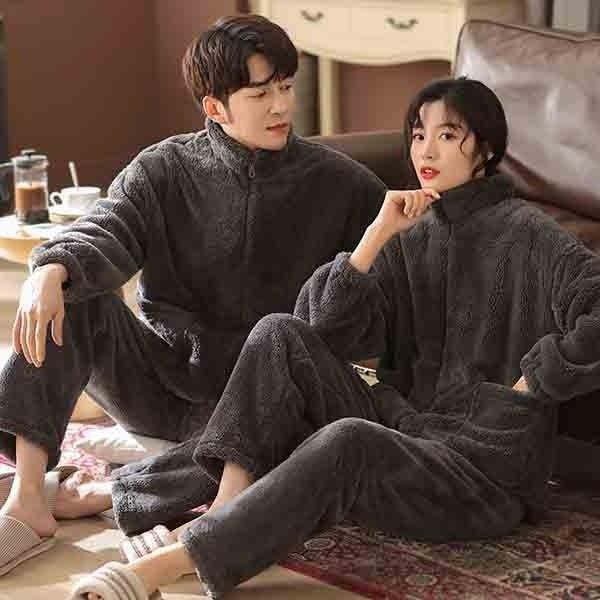 高級素材使用ブランド ペア 寝巻き ペアパジャマ カップルパジャマ ルームウェア お揃いパジャマ 韓国 裏起毛 夫婦 上下セット 裏起毛 ペアルック フリース ルームウェア ペア 寝巻き 寝間着 ペアパジャマ カップルパジャマ ルームウェア 部屋着 Www