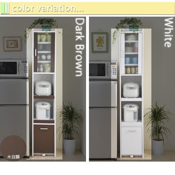 365日毎日発送ok 扉付 キッチン 隙間収納 幅32 5cm コンセント2口付 台所収納 キッチン収納 すきま収納 炊飯器 収納庫 スライドテーブル付 インテリア おしゃれ 素晴らしい