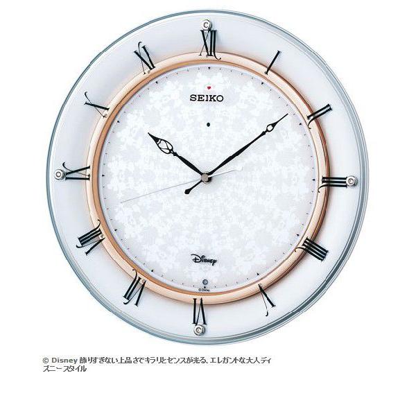 電波掛時計 Disney ディズニー ミッキー＆ミニー SEIKO セイコー