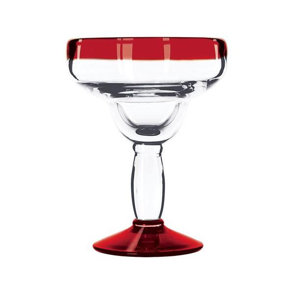 リビー Libbey マルガリータグラス アルバ レッド No.92308R 6個入