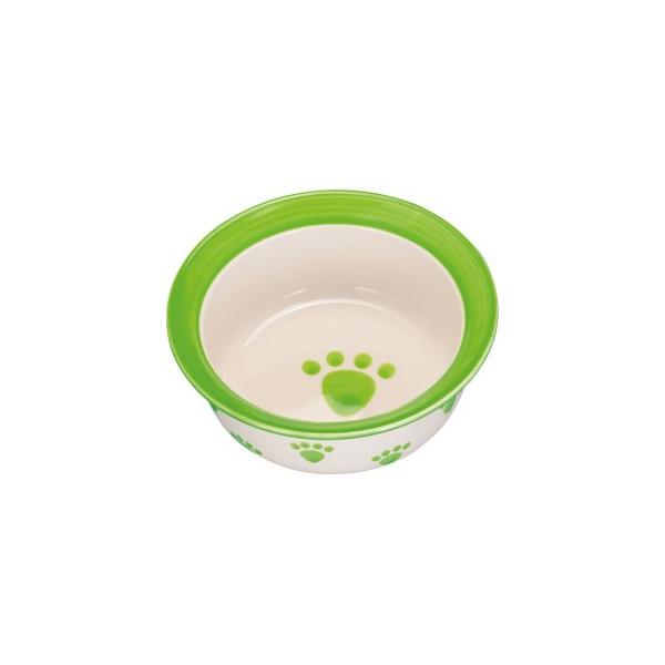 きれいなパステル色でパウ柄がとてもかわいい食器です。