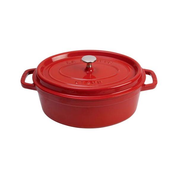 ストウブ staub ピコ ココット オーバル 17cm チェリー 40511-498 日本