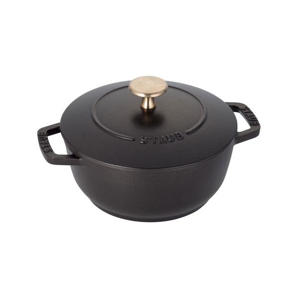 ストウブ staub Wa-NABE ワナベ 20cm ブラック 日本正規品業務用