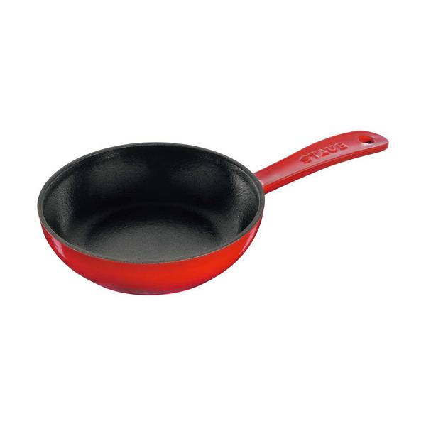 STAUB スキレット　チェリー Staub 【爆買】ストウブ 鍋 スキレット 16cm チェリー|STAUB