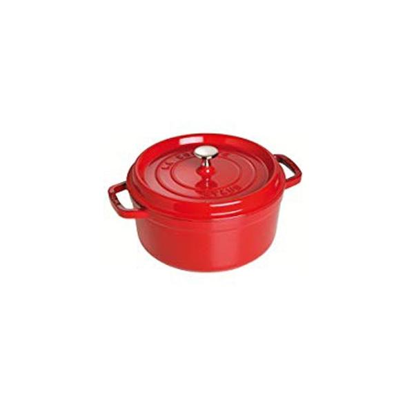 ストウブ staub ピコ ココット ラウンド 18cm チェリー 40509-814 日本