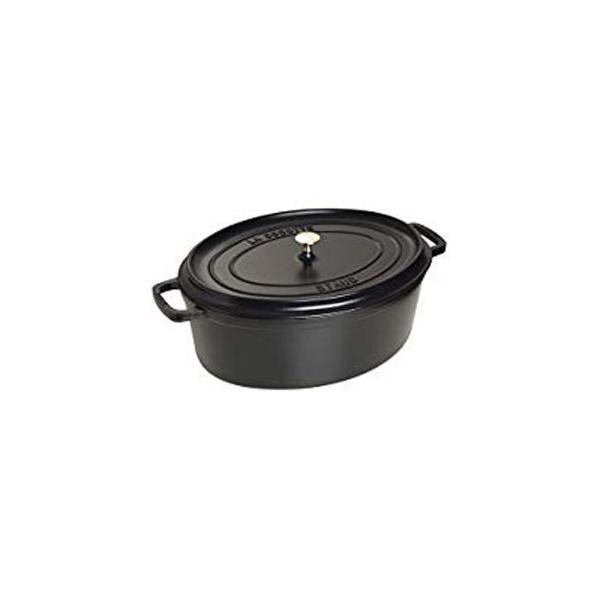 ◾未使用品◾staub ストウブ ピコ ココットオーバル【ブラック】 ストウブ ココット オーバル 41cm 鋳物 ブラック