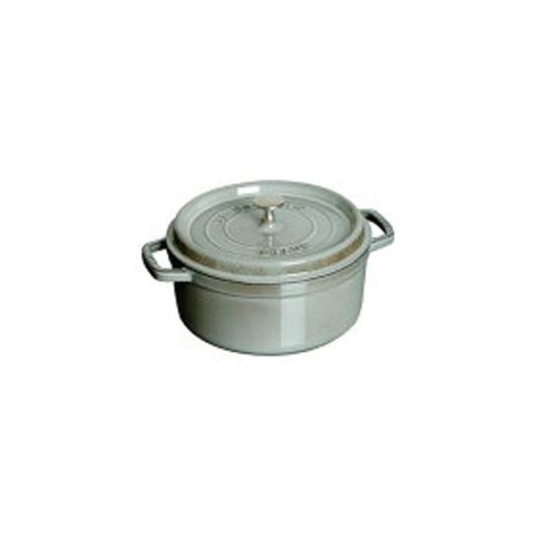 ストウブ staub ピコ ココット ラウンド 30cm グレー 40509-862 日本