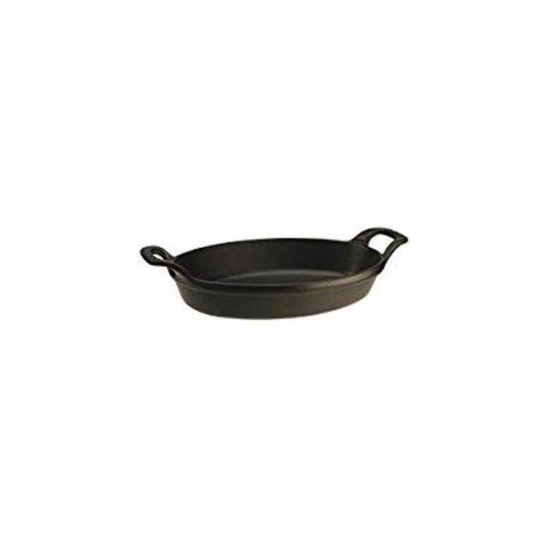 ストウブ staub ミニ オーバルディッシュ 15cm 黒 1301323 日本正規品