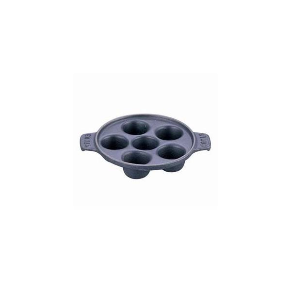 ストウブ staub エスカルゴディッシュ 6穴 黒 40509-550 日本正規品