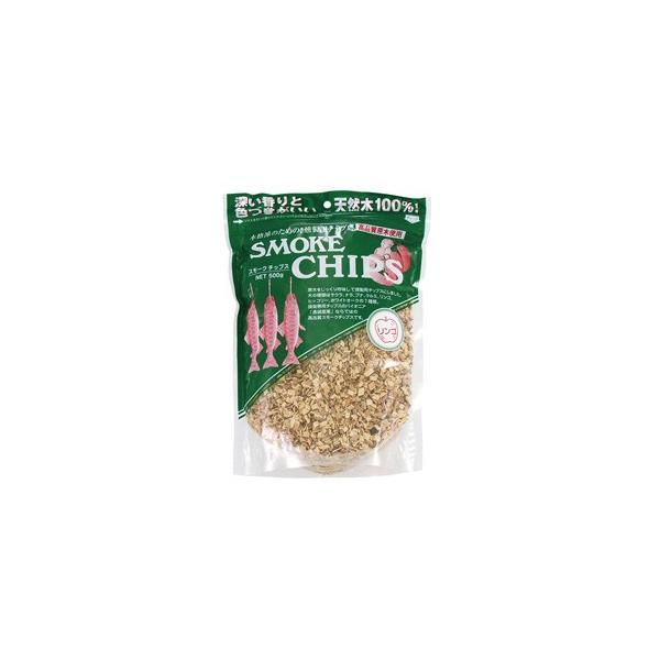 種類：リンゴ■スモーク用チップ、ウッドの特長〔サクラ〕日本では最もポピュラー。香りが強く、クセのある食品に合わせて使う。マトンやポーク向き。〔ナラ〕木材の中ではタンニンが多いため、色つきが早く、やや渋みがある。〔オニクルミ〕ヒッコリーによく...