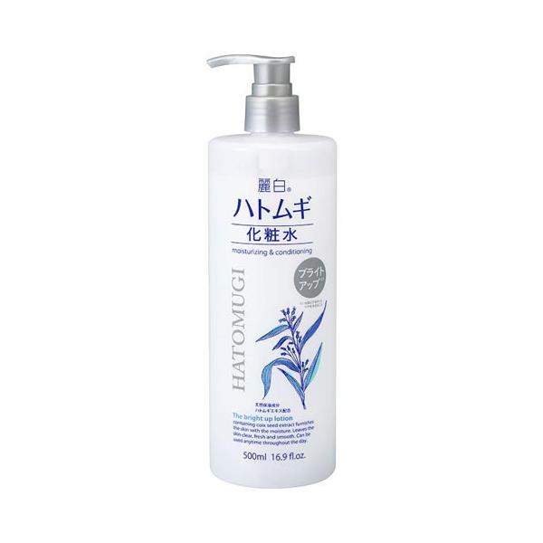 熊野油脂 麗白 ハトムギ ブライトアップ 化粧水 500ml : cocoatta
