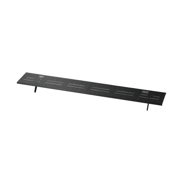 他サイト： エレコム ELECOM テレビ上ラック 収納棚 滑り止めシート付 耐荷重5kg 幅90cm 42インチ以上 AVD-TVTS02BKの商品画像