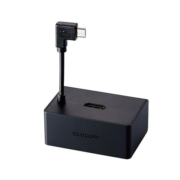 他サイト： エレコム ELECOM スタンド型アダプター Fire TV Stick 第2世代以降 Fire TV Stick 4K 専用 LANポート付 小型 DH-FTHDL01BKの商品画像