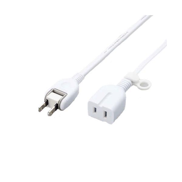 他サイト： エレコム ELECOM 延長コード 電源タップ コンセント 2m 2P 1個口 絶縁キャップ 125V 15A 1500W テーブルタップ ホワイト T-X01-2120WHの商品画像
