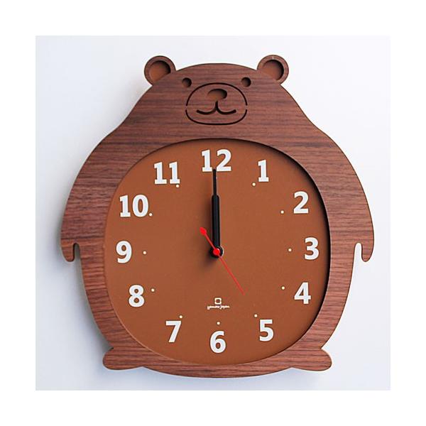 【特価セール】ヤマト工芸 Clock Zoo 掛け時計 クマ YK14-003- ヤマト工芸 掛時計 Clock Zoo YK14-003 クマ 時計 掛け時計 壁掛け