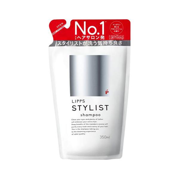 他サイト： リップスヘアースタイリストシャンプー 詰め替え マンダリンの香り 350mlの商品画像