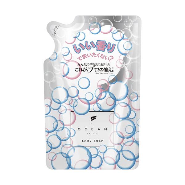人気美容室「OCEAN TOKYO」プロデュースのボディソープが新発売！    ●キメ細かで濃密なモコモコの泡立ちで、香りと洗い上がりにこだわったボディーソープです。●洗い流したあとも香り広がる。●男女ともに好かれるユニセックスな香り。●こ...