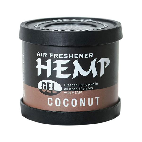 南国を感じさせるココナッツ。■お部屋や車、玄関、トイレなど場所やシーンを選ばず、気軽に使える置き型タイプのジェル芳香剤。■車のドリンクホルダーにも入ります。■従来のHEMPフレグランスジェルに比べて、香料を増量し香りの持続性がアップ。【仕様...