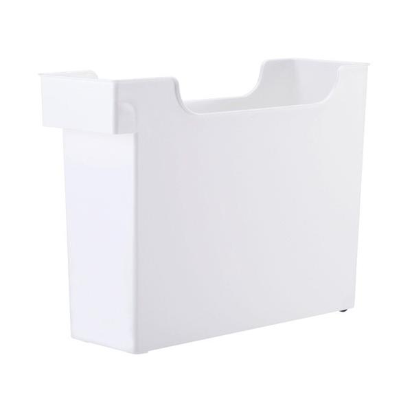 調味料からトレー、フライパンまで様々なキッチン用品をすっきりと収納できます。キャスター2個付で出し入れも楽々材質：ポリプロピレンサイズ：小間口×奥行×高さ(mm)：350×110×265