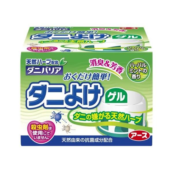 他サイト： アース製薬 天然ハーブでダニバリア おくだけゲル ハーバルミント 110gの商品画像