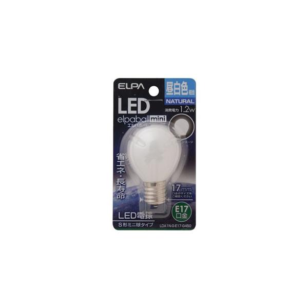 ELPA LED電球 S型 E17 LDA1N-G-E17-G450 : cocoatta - 通販 - Yahoo