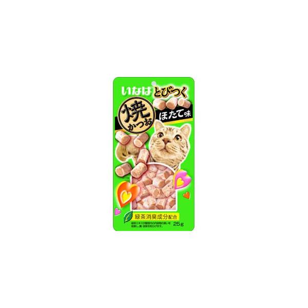 いなばペットフード とびつく 焼かつおほたて味 25g 3751920