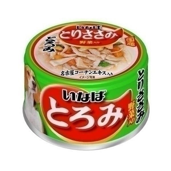 いなばペットフード とろみ とりささみ野菜入 80g