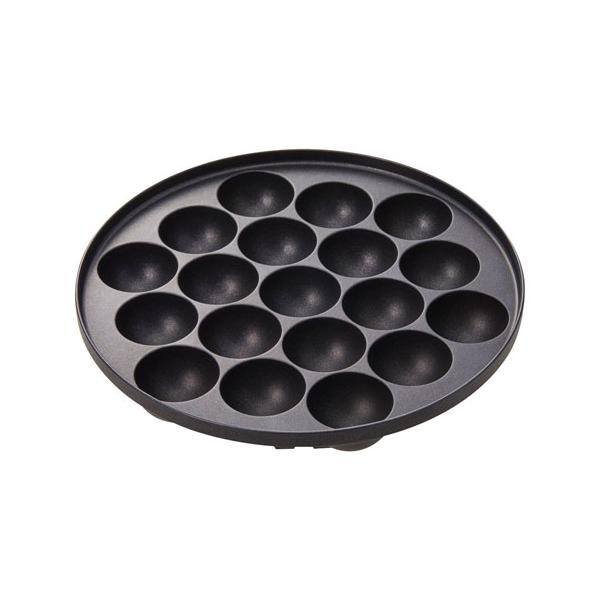 フッ素加工で焦げ付きにくく、クルッと返しやすく簡単に作れます。アルミ素材で熱ムラが少なく、きれいにこんがりと出来上 がります。※イワタニカセットフー専用プレートです。 ジュニアタイプにもご使用できます。穴径：φ36×19穴材質：アルミダイカ...