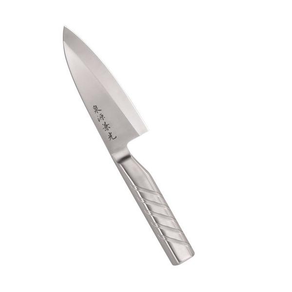 貝印 泉源兼光 INOX handle 出刃 240mm 片刃 : cocoatta - 通販