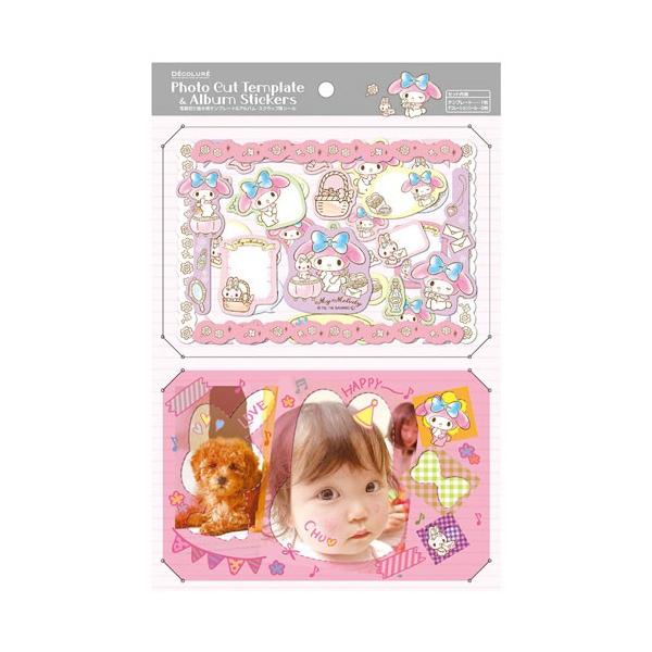 フォトアルバムの編集に！かわいいキャラクターの写真カットテンプレートとシールのセット。セット内容：テンプレート/1枚（寸法：W163×H105×D0.5mm）素材：ポリプロピレン、シール/2枚（寸法：W163×H115mm） 素材：上質紙 ...