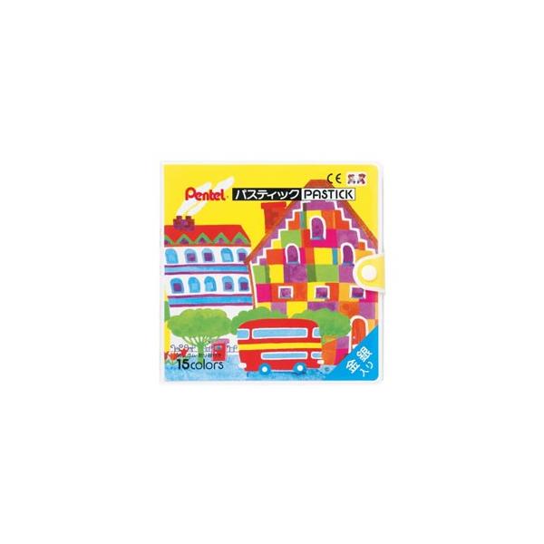 他サイト： ぺんてる パスティック 15色 GC1-15の商品画像