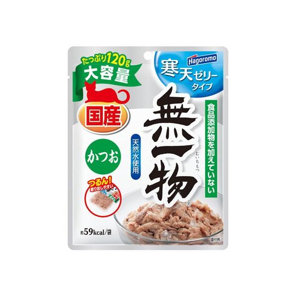 はごろもフーズ 無一物パウチ 寒天ゼリータイプ かつお 120g 2900423