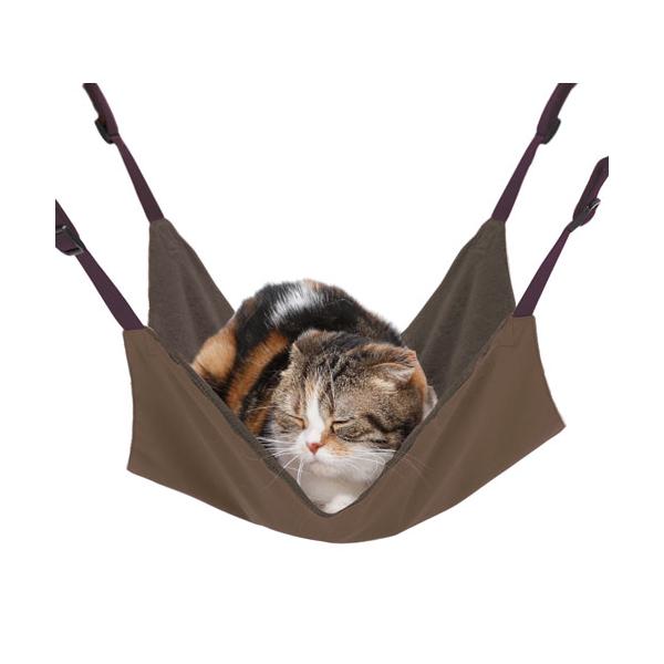 キャットサークル・ケージに合わせて調節可能人と猫お互いにくつろぎ、心地よい場所になることをお手伝いする「necoco(ネココ)」。キャットサークル・ケージに取付けるキャットハンモック。取り付けるだけで簡単くつろぎスペースにネコちゃん快適。リ...