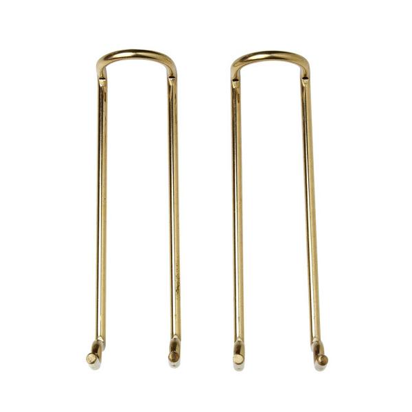 他サイト： 和気産業 真鍮フックダブル 90mm ANB-722の商品画像