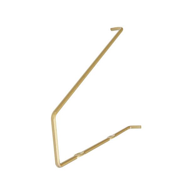 【商品説明】壁面を演出する収納金具「Kabette(カベッテ)」の棚受です。おしゃれな収納を作ることが出来ます。線材を利用した金具なので、見た目もスッキリ！シンプルなデザインでお部屋にマッチします。「Kabette(カベッテ)」ギザギザ棚受...