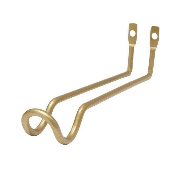 【商品説明】壁面を演出する収納金具「Kabette(カベッテ)」のハンギングフックです。おしゃれな収納を作ることが出来ます。線材を利用した金具なので、見た目もスッキリ！シンプルなデザインでお部屋にマッチします。帽子などの小物をかける際に便利...