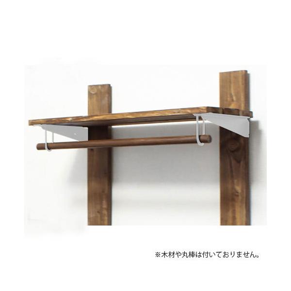 【商品説明】スタンドバーで作るオープンクローゼットです。スタンドバーセットと木材(1×4材と丸棒)を用意すれば、オリジナルのオープンクローゼットを作ることができます。棚の大きさも自分の部屋に合わせて作ることができ、賃貸でもOK！(目立ちにく...