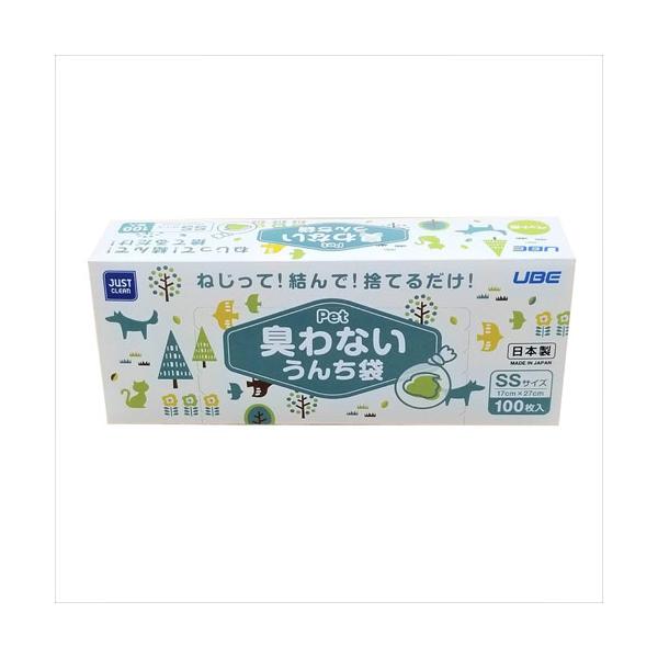 他サイト： 宇部フィルム Pet臭わないうんち袋 SSサイズ 100枚入の商品画像