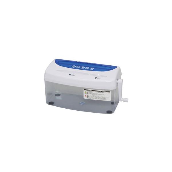 A4コピー用紙、CD/DVD、カードに対応した3WAYタイプのハンドシュレッダーです。紙類はクロスカットでより細かく、CD/DVDは3分割、カードは4分割としっかり分割されるので個人情報保護のためにも安心です。電源不要ですので、気軽にどこで...