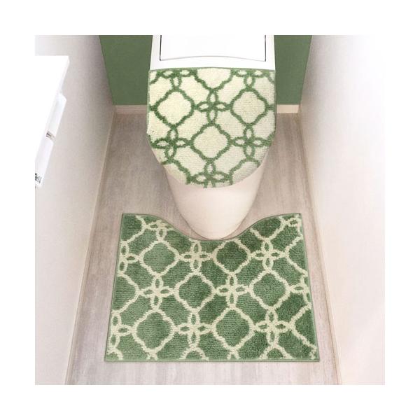 ●やさしい色合いの北欧風デザインであたたかなトイレ空間を演出。●フタカバーは粘着シート仕様で、U・O型/洗浄・暖房型どの型にも対応可能な兼用フタカバーです。●フタカバーとトイレマットのパイル部分には、ふんわりと柔らかい糸を使用しているため、...