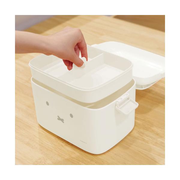 オカトー miffy ミッフィー 中仕切り付き収納ケース : cocoatta