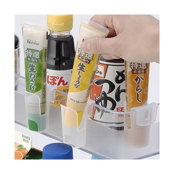 イノマタ化学 薬味チューブホルダー 3個入 クリアー : cocoatta