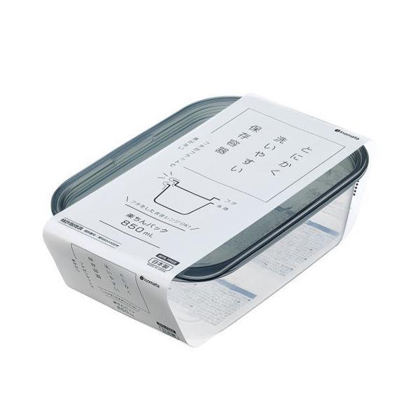 イノマタ化学 楽ちんパック 角型 850ml クリアーブラック : cocoatta