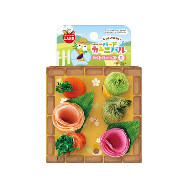 ひっぱったり、楽しくフォージング(エサ探し)ができるかわいいおもちゃです。■ サイズ約W90×D60×H130■ 材質天然木、紙、コーンリーフMARUKAN / まるかん