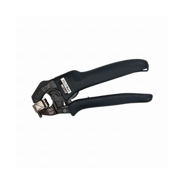 フェルール端子用小型圧着工具■ フェルール端子0.14〜16mm2まで圧着可能■ 回転ダイス採用で、狭い場所での圧着ができる■ 軽量・コンパクト■ 握りやすいグリップ形状■ 落下防止ストラップ穴付■ フェルール端子とはフェルール端子は、電線...