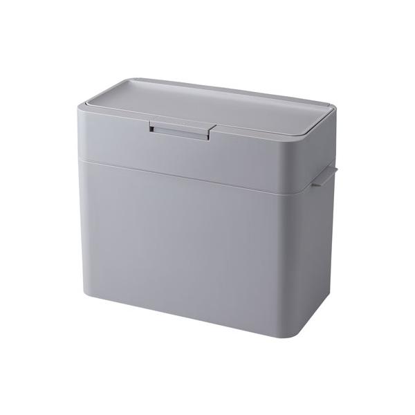 他サイト： シールズ9.5 密閉ダストボックス 9.5L グレー LBD-01 密閉 生ゴミ 臭わない スリム シンプル フタ付き おむつペール ワンタッチ サニタリーボックス トイレの商品画像