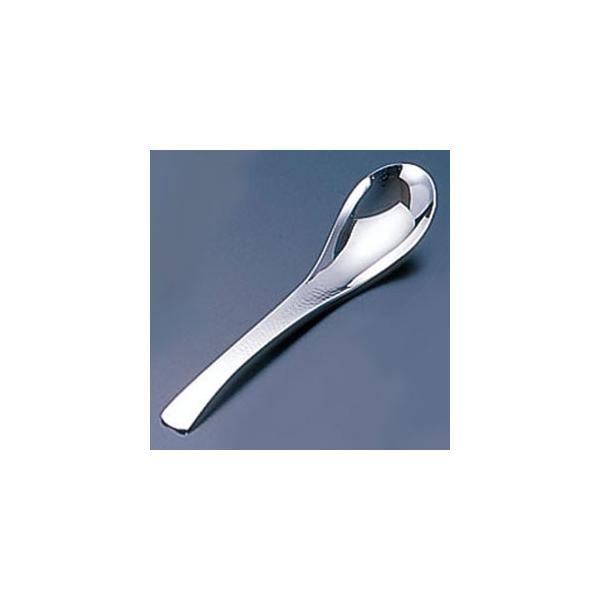 ワダコーポレーション WA 18-8鎚目レンゲスプーン 穴無 : cocoatta