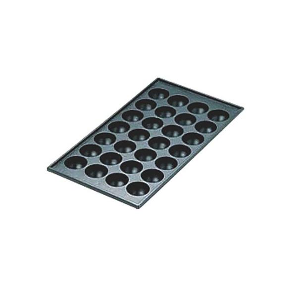 AKSたこ焼鉄板 28穴 φ40x深23mm : cocoatta - 通販 - Yahoo!ショッピング