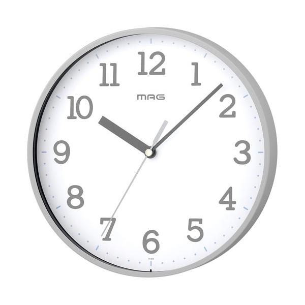 ノア精密 MAG 壁掛け時計 ガレット グレー W-808 GY-Z マグ